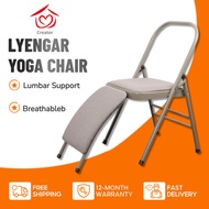 Yoga Chair Foldable Metal Chair Multi-purpose Yoga Auxiliary Chair Bold Thickening Folding Yoga Chai