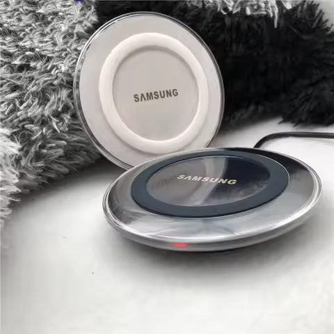 Samsung 5V 2A Wireless Charger 15W QI Charge Pad For Galaxy S6 S7 S8 S9 S10 Plus S20 S21 FE S22 S23 