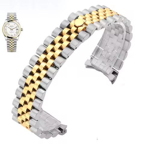 904 Watch band For Rolex DATEJUST DAY-DATE OYSTERPERTUAL DATE Stainless Steel Watch Strap Men And Wo