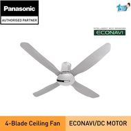 PANASONIC CEILING FAN ECONAVI 4-BLADE F-M14HW (56 INCH)