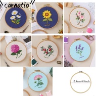 CARNATIOGV Embroidery Kit Handmade Sewing accessories Beginner Needle Punch