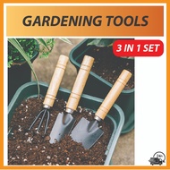 Set Of 3 Mini Garden Plant Tools Gardening Tool (Spade, Shovel, Rake)