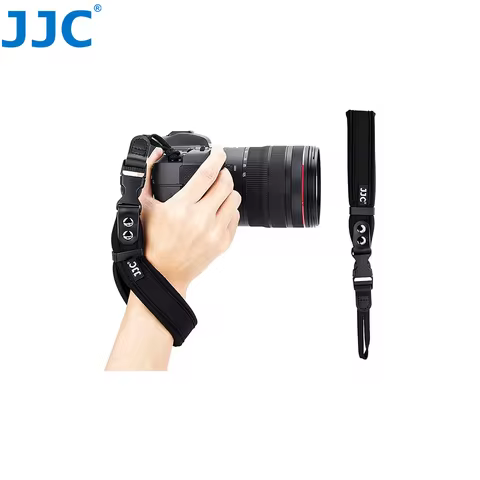 JJC Soft Neoprene Camera Hand Wrist Grip Strap with Quick-Release for Fuji X100VI Sony A7CII A7CR A7