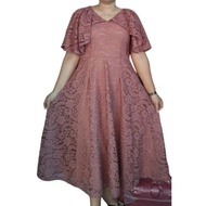 DF1 MIDI DRESS BROCADE/ Women's babydoll dress | Jumbo Women's Dress