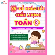 Book - 35 quality reference questions for Math 3 - For students from 3rd grade to 4th grade