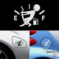 JONY  Guzzler Decal Car Exterior Decoration Exterior Accessories Reflective Gage Empty Sticker
