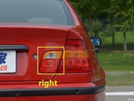 Hardingsun โคมไฟท้ายรถท้ายด้านในด้านหลังสำหรับ BMW 3ซีรีส์ E46 4-ประตู316i 318i 320i 323i 325i 330i