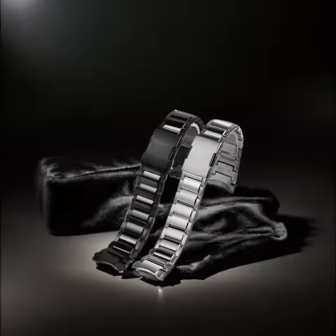 Fine steel watch belt For Casio EDIFICE series fine steel watch strap EQB-501/EQB-500/EQB-800 men's 