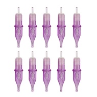 [STC1] 10pcs 9RL Tattoo Cartridge Needles Tubes Hand Poke Sterilized Needle Accessories Kit Set Supp