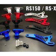 DYNOPRO RSX150 RS150 RACING ADJUSTABLE REAR FOOTREST BRACKET CNC SET