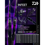 20"Daiwa Infeet BaitCasting & Spinning Rod (free gift 🎁 2pcs)