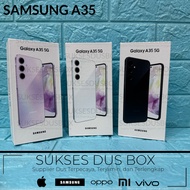 SAMSUNG A35 BOX FREE STICKERS & FULLSET ACCESSORIES