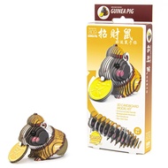 Eugy Dodoland Chinese New Year Fortune Guinea Pig 3D Puzzle. 3D Paper Puzzle for Kids. Eco-Friendly 