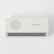 มูจิ นาฬิกาปลุกดิจิตัล - MUJI Digital Clock with Alarm (W14.9 x H5.6 x D5.3 cm)