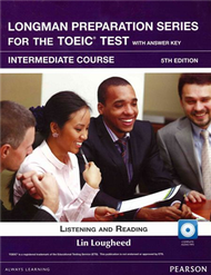 Longman Preparation Series for the TOEIC Test: Intermediate Course, 5/E W/MP3,AnswerKey (新品)