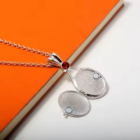 TV H2O Just Add Water Necklace Mermaid Shell Can Open Locket Pendant Necklace For Women Men Choker C