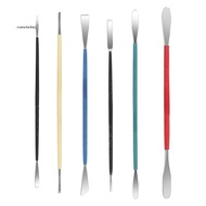 6 PCS Clay Sculpting Tools,  Pottery Tools, 6.1 Inches Stainless Steel Pottery Carving Set