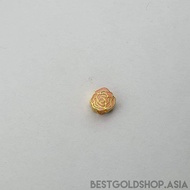 22k / 916 Gold Rose Charm