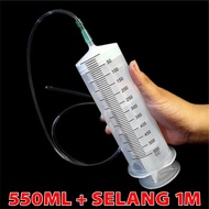 Jumbo Syringe Large Syringe 500ml 150ml 200ml 300cc 500cc Long Injection Hose Capacity 50ml 100ml