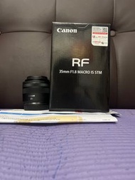 啱啱買咗幾日 全新一樣 全套有盒 香港行貨 Canon RF 35 35mm F1.8 IS STM