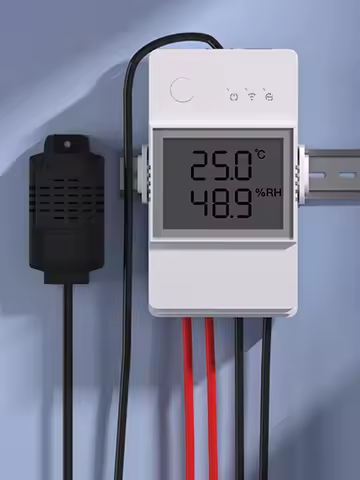 SONOFF TH Elite 16A/20A Temp&Hum Monitoring Switch WiFi Smart Switch Smart Home THR316D/THR320D Work