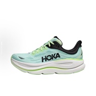 【legit hoka】one one bondi 9 low-top running shoes men blue white O7N1