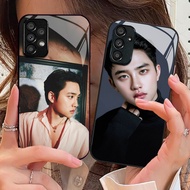 EXO D.O Tempered Glass Phone Case For Samsung Galaxy A16 A15 A25 A35 A55 A53 A54 A34 A14 A32 A52 4G 