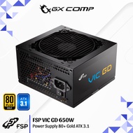 FSP VIC GD 650W Power Supply 80+ Gold ATX 3.1 | 650 Watt PSU with 5-Year Official Warranty