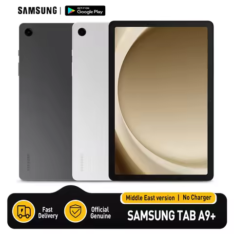 SAMSUNG Galaxy Tab A9+ Tablet Middle East Version Snapdragon 695 11" 90Hz Screen 8MP 7040mAh Quad Sp