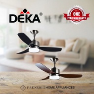 Deka Ceiling Fan With LED Light &amp; Remote Control i3L [ Frenshi ]