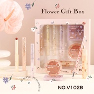 HiVi 5IN1 Beauty Make-up Flower Gift Set ชุดเครื่องสำอาง สีสันละมุน เนียนนุ่ม ครีเอทลุคเป็นธรรมชาติ