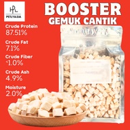 Booster Gemuk Kucing 1kg Freeze Dried Chicken Cube 1kg Chicken Cube for Cat Booster Kucing Dried Chi