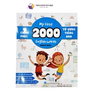 Book - My First 2000 English Words - Children Conquer 2000 English Vocabulary - 45+ Topics - 15+ Son