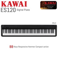 (Brand New) Kawai ES120 88-key Digital Piano with Speakers - Gloss Black / White / Light Grey