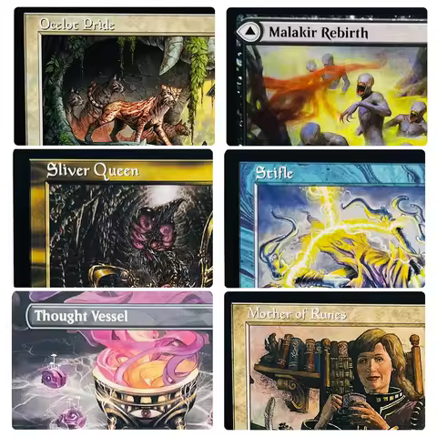 Hot Toys Custom Proxy NON FOIL Magical Cards Malakir Rebirth Ocelot Pride Powder Keg Sliver Queen Sn