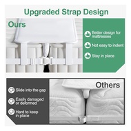 10" Extra Wide Bed Bridge Adjustable Mattress Bed Connector for StayoverFamily Room