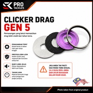 SKPRO CLICKER DRAG GEN 5 FOR ABUGARCIA DAIWA SHIMANO