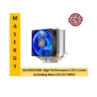 SILVERSTONE High Performance CPU Cooler including Blue LED SST-KR03