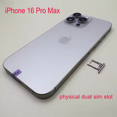 Original Apple iPhone 16 Pro Max Smartphone 256GB 512GB iOS 18 6.9" Super Retina XDR OLED 48MP Tripl