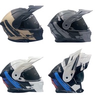 ORIGINE Helmet Adventure Cyborg Graphic Design  Flip - Up Dual Visor (ECE 22.06)