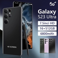 （โปรโมชั่น）Sumsung Galaxy S23 Ultra 5G สมาร์ทโฟนใหม่ 12GB+512GB สมาร์ทโฟนชาร์จเร็ว แบตเตอรี่ 6,800mAh มือถือจอใหญ่ 7.3 นิ้ว จัดส่งจากประเทศไทย COD