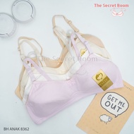 TALLY BRA BH TEENAGER ABG 8362 l CUP a l FULL CUP l WIRELESS l HOOK 2 l PORI l SIZE 32 - 38