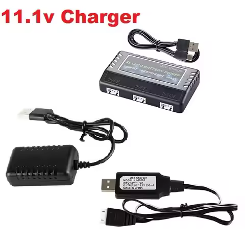 11.1v Lipo/Li-ion Battery Charger for RC car 16207 16208 16209 16210 H16 V950 3S 11.1v USB charger/