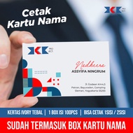 [KCKPROJECT] PRINT 1-DAY BUSINESS CARDS 2-SIDED OR 1-SIDED PRINT/
