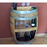 Aangepaste Eiken Kast Decoratie Oven Decoratie Display Wijnkast Rode Wijn Vat Effen