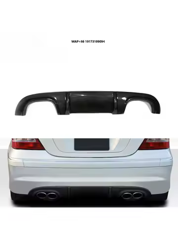W203 Carbon Fiber Rear Diffuser for W203 Auto Parts