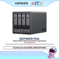 UGREEN DXP4800 Plus NASync 4-Bay NAS Intel Pentium 8505 10GbE 2.5GbE NVMe Personal Cloud Storage
