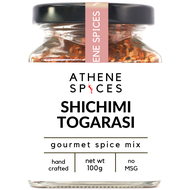 ATHENE SPICES SHICHIMI TOGARASHI Gourmet Seasoning ǀ Herbs • Spices ǀ Keto • Vegan ǀ Ethnic • Japane