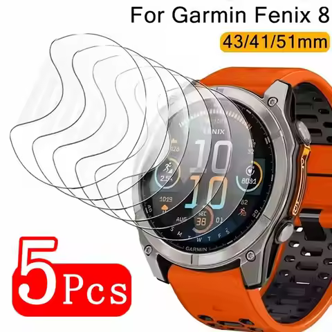 1-5Pcs Hydrogel Screen Protector Film for Garmin Fenix 8 7 7s 7x 8Pro 7Pro Film for Garmin Fenix 8Pr