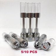 5/10 PCS dank G5 Ceramic Coil Cartridges 1.0ml  Clear Drip Tip Ceramic Coil 510 Thread Thick Oil
